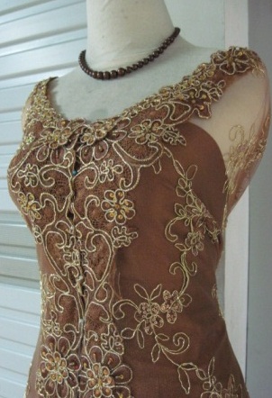 Kebaya Batik Modern Lengan Pendek, Model Terbaru
